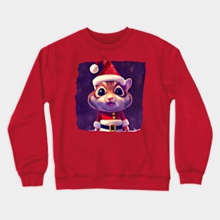 Christmas Hamster Crewneck Sweatshirt